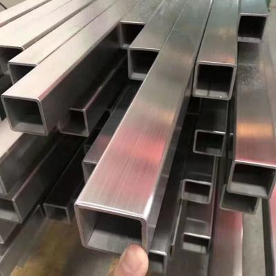 China Sus 304 50mm 316l Ss Pipe Square Satin ASTM Standard for sale