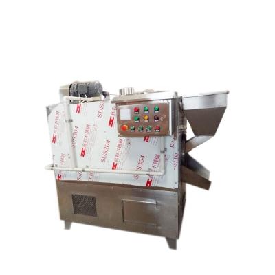 China Snack Factory Gas Burner Rotisserie Grain Wheat Rice Cocoa Bean Roasting Machine for sale