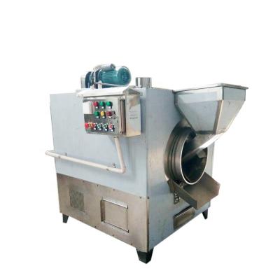 China Electric Snacks Factory Gas Drum Corn Rotisserie Roasting Machine Corn Roaster for sale