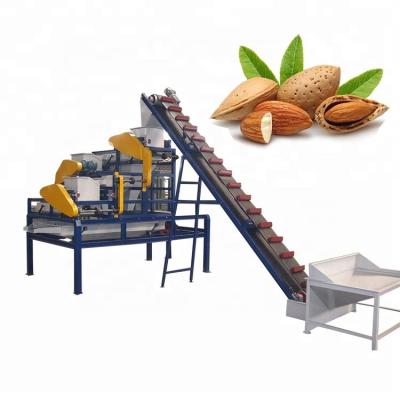 China Semi Automatic Snacks Factory Price New Cheap Almond Hazelnut Processing Equipment for sale