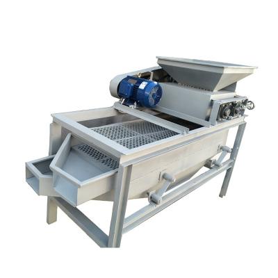 China China factory sale mini hot sale small scale almond nut cracking shelling machine for sale