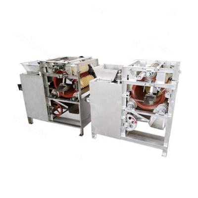 China Factory price small seasoning machine for peeling almond, machine for peanut soybean almond peeler peeling machine for sale