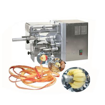 China Automatic Snack Factory Apple Peeler Hollow Puncher Slicer Cutter Machine for sale