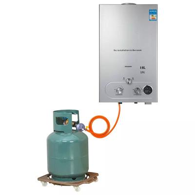 China Commercial LPG Propane 18L Gas Instant Hot Water Tankless Heater Boiler 36KW 4.8GPM Liquefied Gas Water Heaters for sale