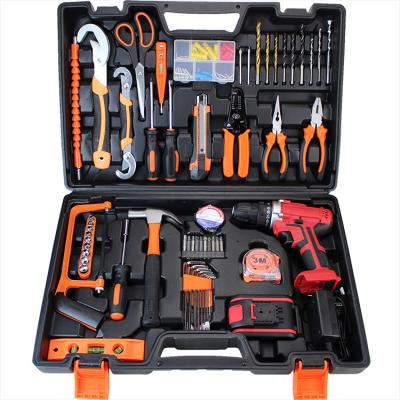 China Repairing DIY Tools Tool Kit Testing 59 Pieces Combination Socket Tool Set Promotional Metric Tool Box for sale