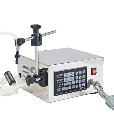 China Semi automatic digital pump water beverage juice liquid filling machine for liquid oil bottle filler for sale