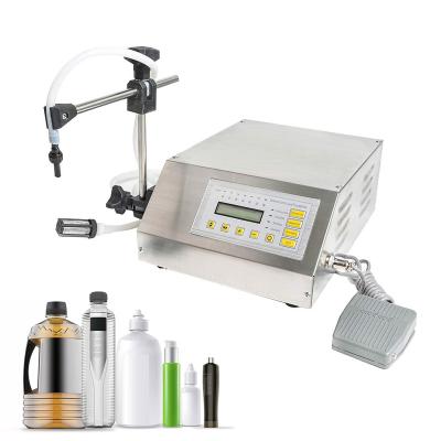 China Semi-automatic Digital Control Food Filler Filling Machine Liquid Pump Digital Drink Water for sale