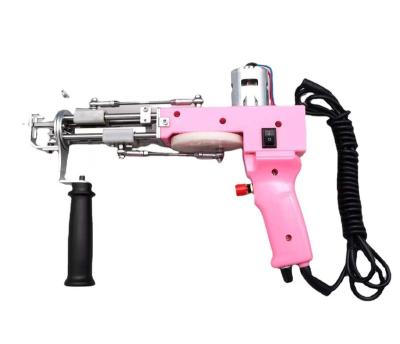 China Carpet Making DZ-1 PINK Color Hand Decking Gun 2 In 1 Carpet Making Machine for sale