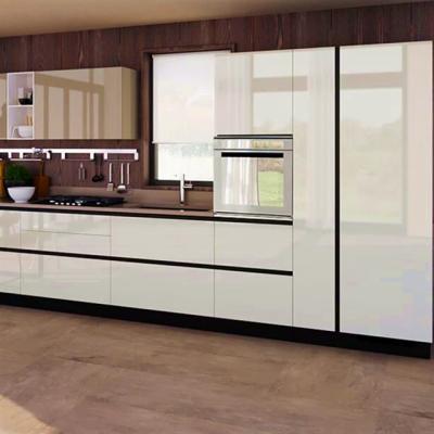 China Modern porcelain lacquer kitchen furniture, modern porcelain furniture, cheap price sideboard for home project for sale