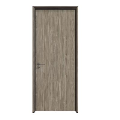 China Modern Waterproof Exterior Aluminum Project Wooden Door for sale