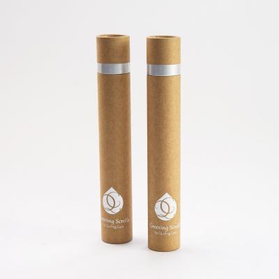 China Eco Friendly Recyclable Packaging Boxes Incense Stick Packaging Paper Tube Incense Packaging Compound Paper Tube For Incense Stick for sale