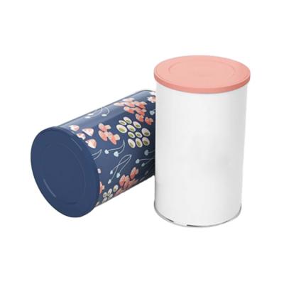 China NG Recyclable Papel Garapon Airtight Compound Can Pamper Custom Airtight Sealed Type Cylinder Box Paper Tube Food Packaging Food Packaging for sale