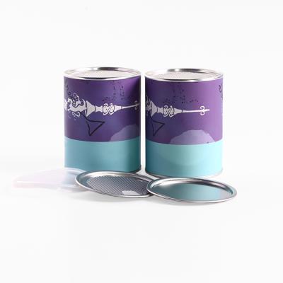 China Disposable Food Grade Round Shape Coffee Kraft Paper Tube Packaging Box With Phenolic Cardboard Aluminum Foil Liner Paper Tube Paper Tub for sale