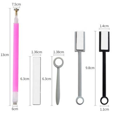 China Professional Double Head Pen Double Head Nail Art Magnetic Gel Clot Tool Beauty Art Daily Life Nail Pen for sale