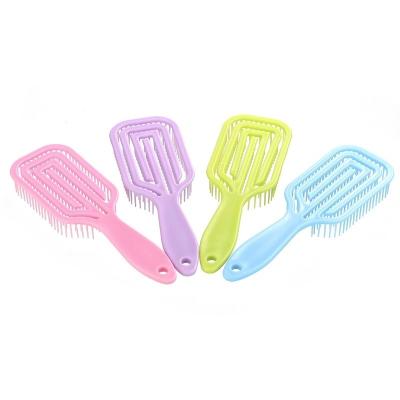 China Home Multifunctional Plastic Hairdressing Comb Health Care Custom Hair Scalp Massage Comb for sale