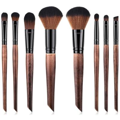 China Face In Running Makeup Tool Kit 8 Pieces Designer Makeup Brush Sets Makeup Brushes With Case for sale