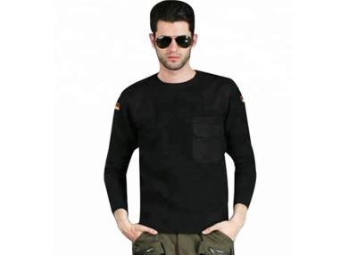 China OEM British Commando Sweater , Mens Commando Sweater O Neck Customized for sale