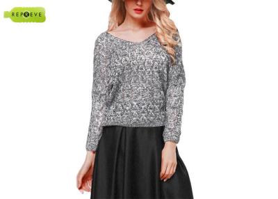 China V Neck Outdoor Casual Pullover Sustainable Knitwear for sale