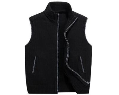 China De tribunekraag breit Vesten van de Cardigan dik Sleeveless Sweater Te koop