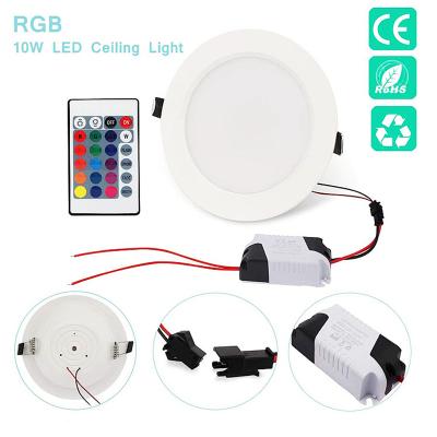 China Modern Led Spot Light Smart Downlight RGB Dimmable LED Down Lights Home Wifi Smart Led Downlights Color Changing With Remove Control for sale