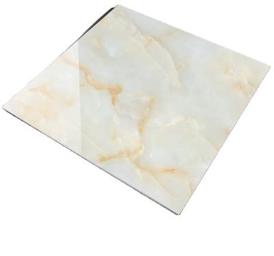 China Glazed Metallic Line Tiles 60x60cm 24x24 Inch Floor Tiles Stone Polished Porcelain Tiles Marble Look Tiles for sale