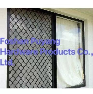 China Window Curtain Diamond Grille Security Screens for Door Window Security Grilles.Factory Directly Supply Very Good Price for sale