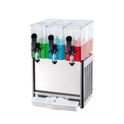 China Cheap Orange Cold Juice Dispenser , Drink Dispenser Eco - Friendly Plastic 3 - Tier Tank Price Cooler for sale