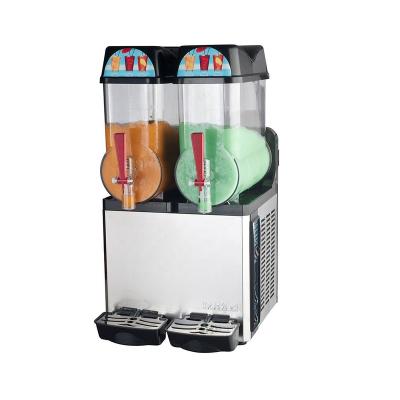 China Hotels Commercial Refrigerated Juice Cold Frozen Drink Dispenser Granita Ice Slush Machine for sale