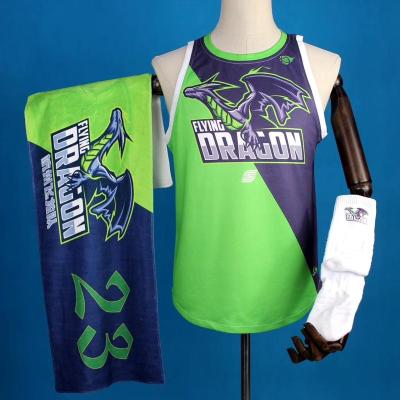 China Best Price Compressed Custom Design Printed Microfiber Personalized Sport Towel For Basketball Football for sale