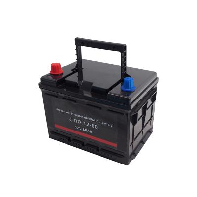 China 12v Car Starter Battery Exliporc Lithium Car Battery 12v Super Lightweight Maintenance Free Start 800cca 60ah Maintenance Free Lithium Cranking Car Lifepo4 Battery for sale