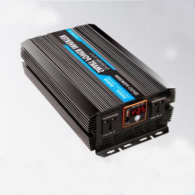 China Pure Sine Wave Power Inverter 12v 24v 220v 2000w Off Grid Solar Inverter 410*232*115mm for sale