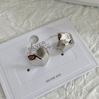 China CLASSIC S925 Sterling Silver Charm Fashion Classic Irregular Earrings Party Wedding Gifts Jewelry Manufacturer Wholesale for sale