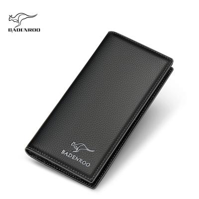 China Wholesale Custom High Quality Soft Male Wallet Brand Waterproof Hot Selling Genuine Leather Men's Long Fashion Wallet Card Holder Wholesale for sale