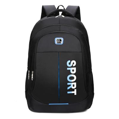 China Hot Selling Anti-theft Custom Black Nylon Cheap Nylon Men's Sports Backpack School Laptop Anti-theft Casual Backpack for sale