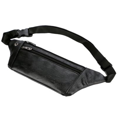 China High Quality PU Zipper Chest Bag High Quality Fashion Men's Waist Bags Security Men's Casual Waist Bag for sale