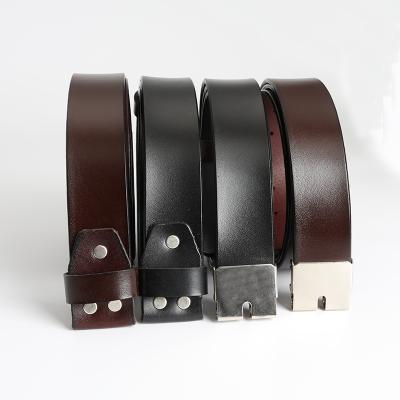 China 2020 Combination Belt Men Genuine Leather Belt With Clip And Screw Iron Without Button Cowhide Belt for sale