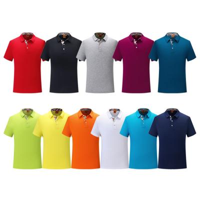 China Anti-wrinkle Wholesale Custom Design Plain High Quality Mens Golf Lapel Polo Shirt For Sports Men Casual Smart Embroidered for sale