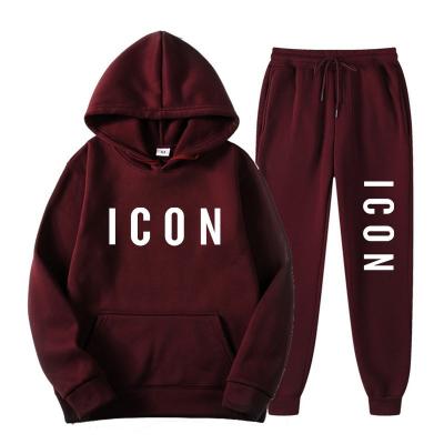 China 100% Custom Logo Customization Sweatshirt Set Men's Anti-wrinkle Cotton Men's Hoodies Hoodie Printing for sale