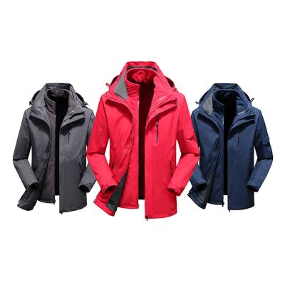 China High Quality Breathable Winter 3 Fleece In The Windproof Waterproof Outdoor Jacket Fleece Jacket Detachable Liner Men's Fleece Jacket -1 for sale