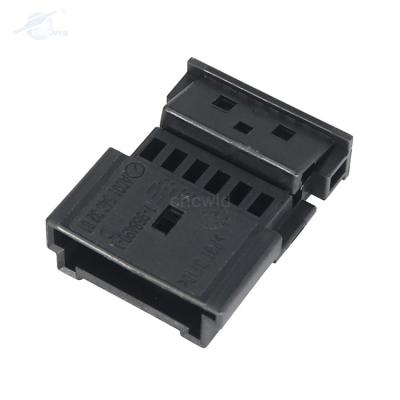 China Automotive 1-968490-1 6 Pin Male Black Automotive Wire To Wiring Connectors for sale