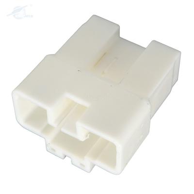 China 11 PIN Male Automotive White Automotive Wire To Wire Connectors 641353-3 for sale