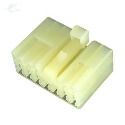 China 12 PIN Female Automotive White Automotive Wire To Wire Connectors 610058 for sale