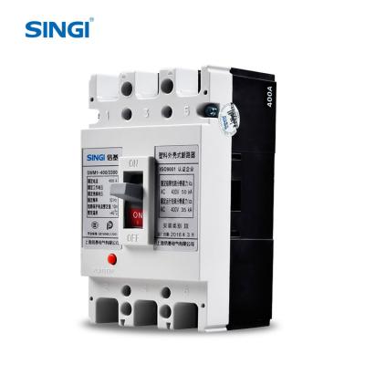 China PC/ABS Singi SWM1 Series Manufacturer Factory 3P 100a mccb Molded Case Circuit Breaker for sale