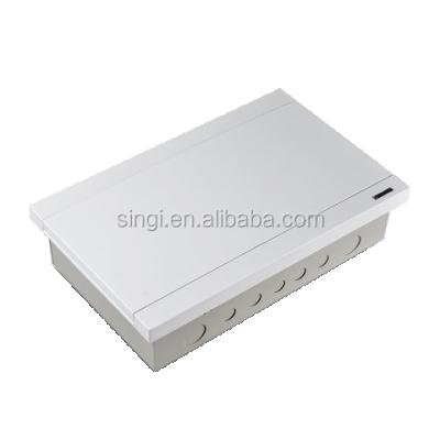 China ABS 20 ways recessed distribution agency nelectrical distribution box cold rolled steel distribution box high quality size for sale