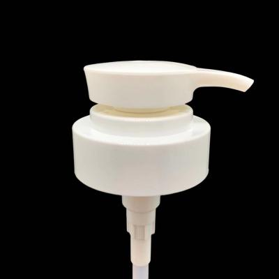 China Best Price Plastic Screw Lotion Dispenser Pump 28mm 32mm Large Non-Refillable Double Wall Cosmetic Pump 410 Soft Head for sale