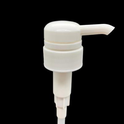 China New Design Non-refillable Guangzhou Manufacturer 33 410 Ribbed Closure Plastic Lotion Pumps For Body Care for sale