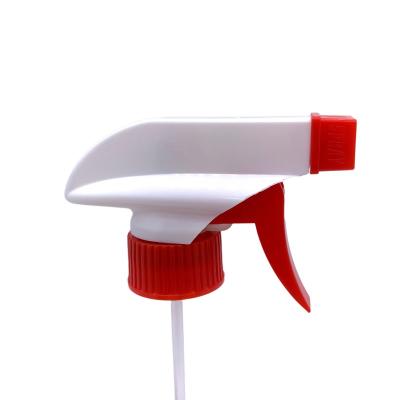 China Best price non refillable 28 plastic trigger sprayer pump garden 410 415 400 disinfect trigger sprayer for square bottles for sale