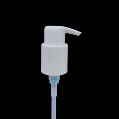 China Wholesale Non Refillable 24/410 Pump 24/410 White Left Right Lock Treatment Pump Plastic Cream Dispenser Pump for sale