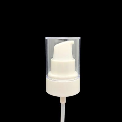 China 0.5cc Dosage Plastic Body Cream Treatment Non-refillable Cosmetic Pumps for Body Cream Plastic Glass Bottles for sale