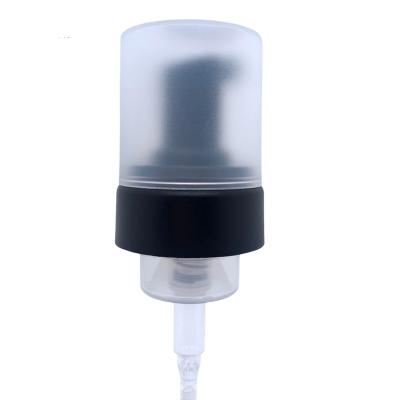 China Wholesale 42Mm Non-Refillable Black Full Cover 42 410 Soap Pump Head Plastic Foam Pump Foam Soap Bottle Manual Pump for sale